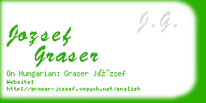 jozsef graser business card